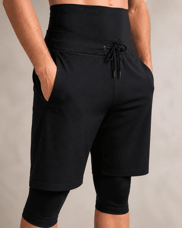 Men's Awrah Swim Shorts (Dual-Layer, Quick Dry) by Avicyn