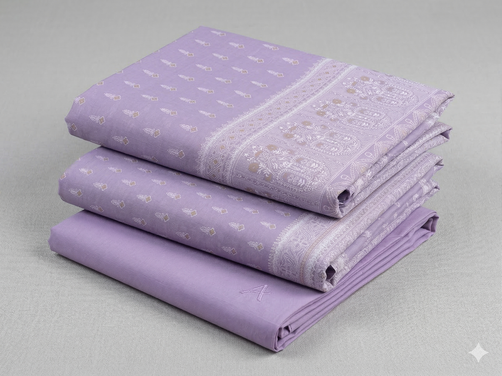 3-Piece Digital Printed Unstitched Lawn Suit