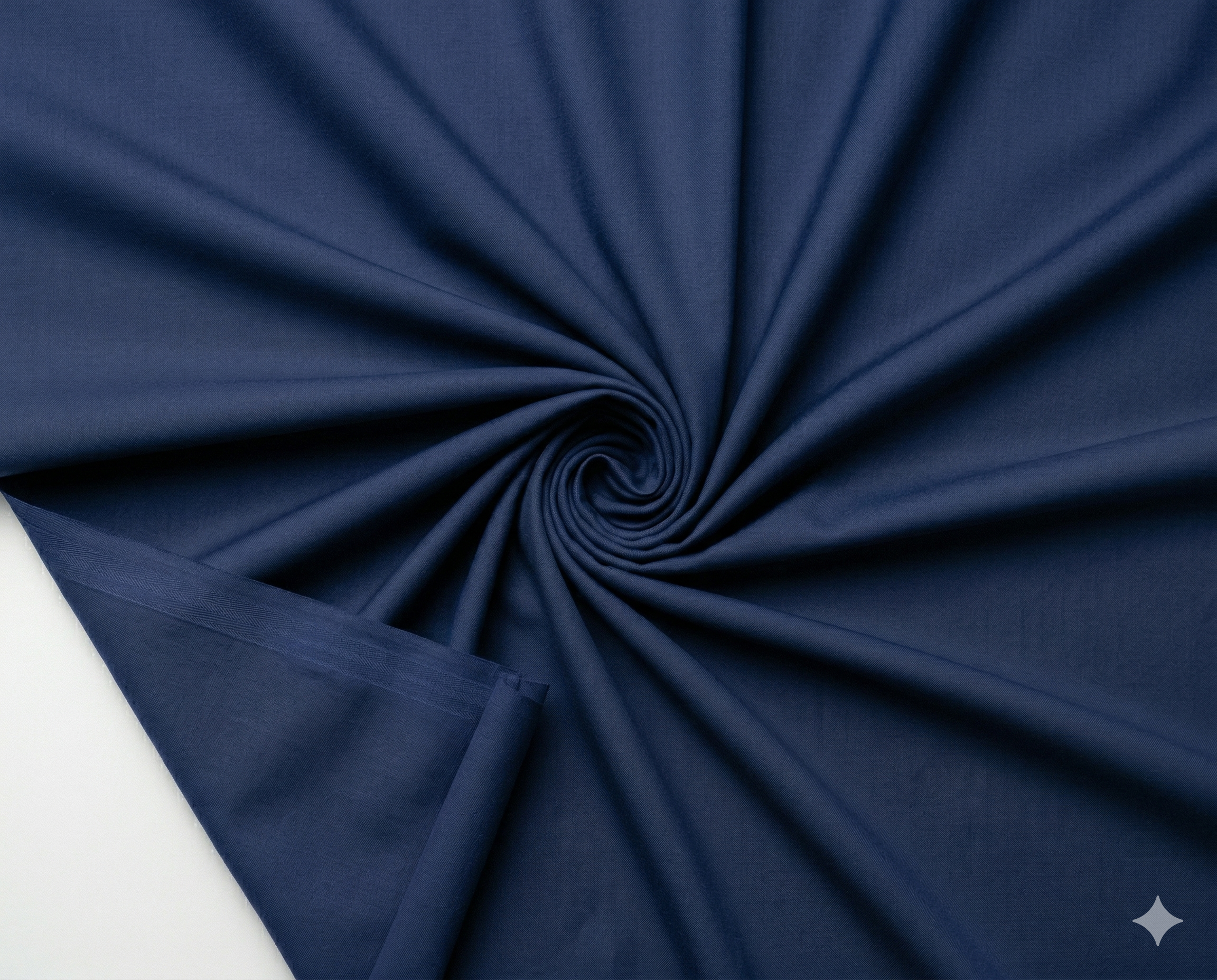 Imported Qazza Men's Fabric | Navy