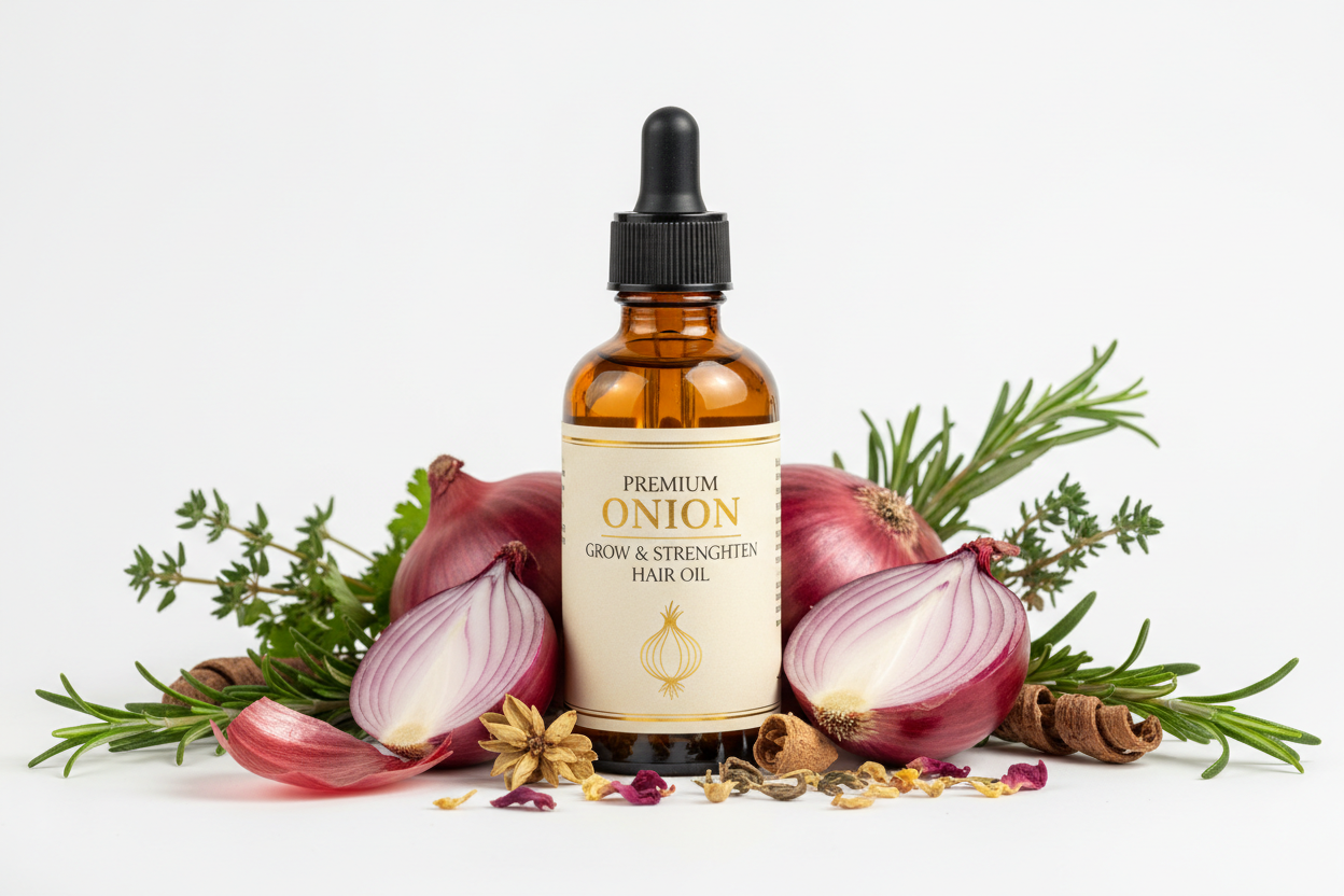 Premium Onion Grow &amp; Strengthen Hair Oil